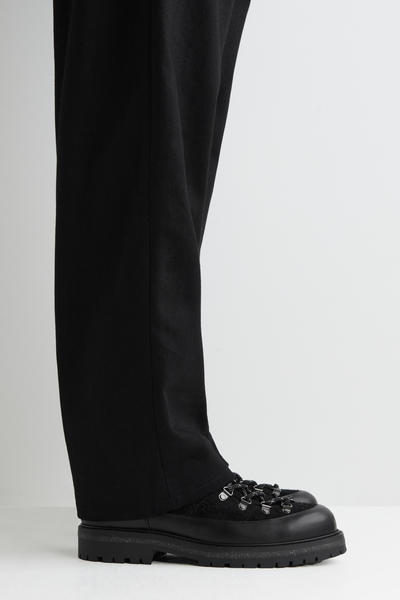 COS レザーハイキングシューズ