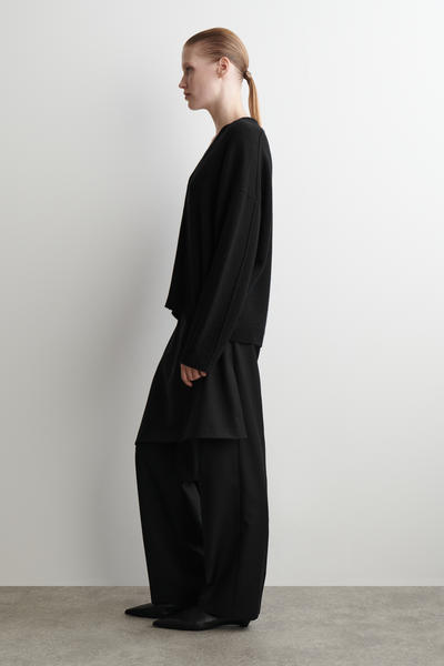 COS カシミヤVネックカーディガン