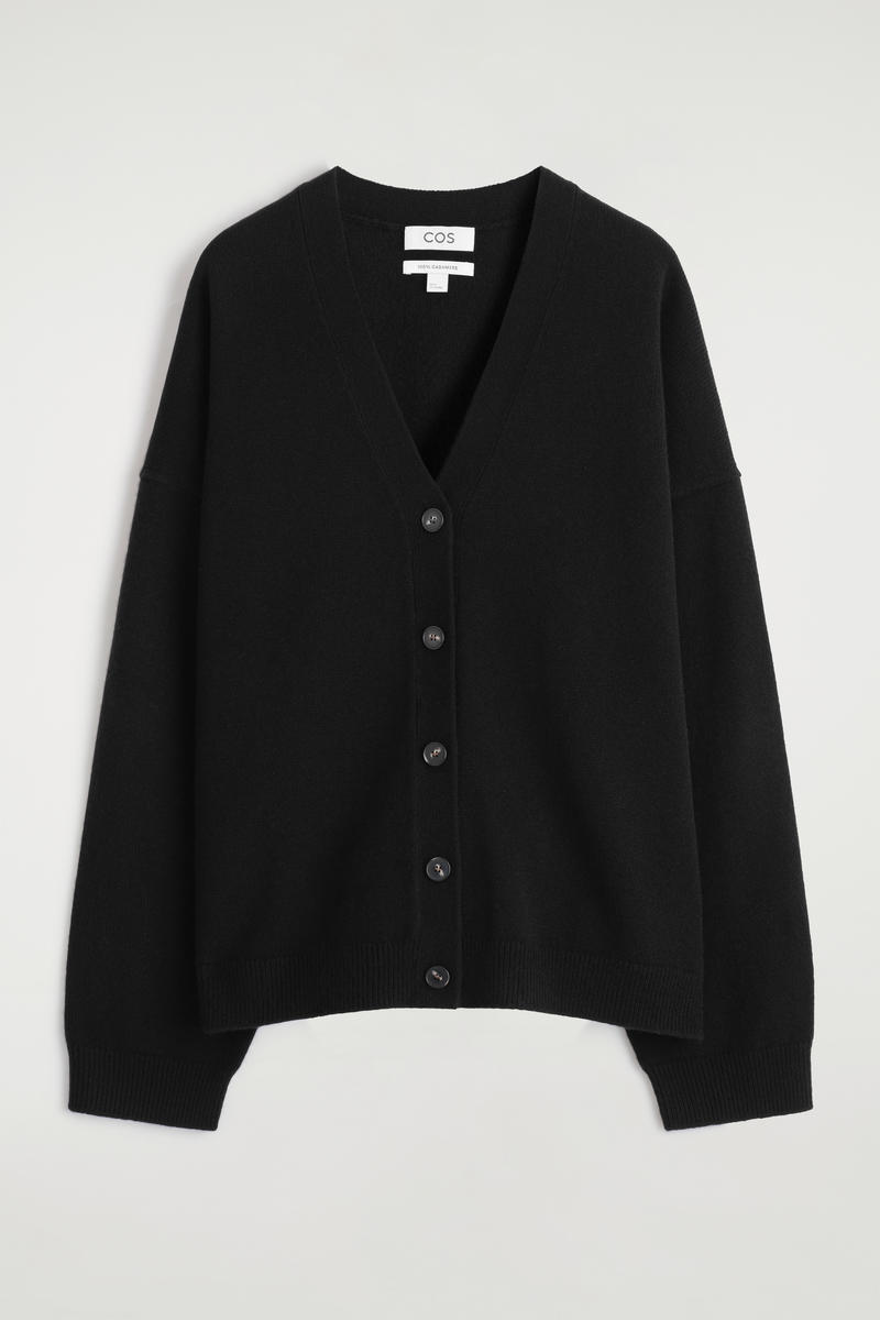 COS カシミヤVネックカーディガン