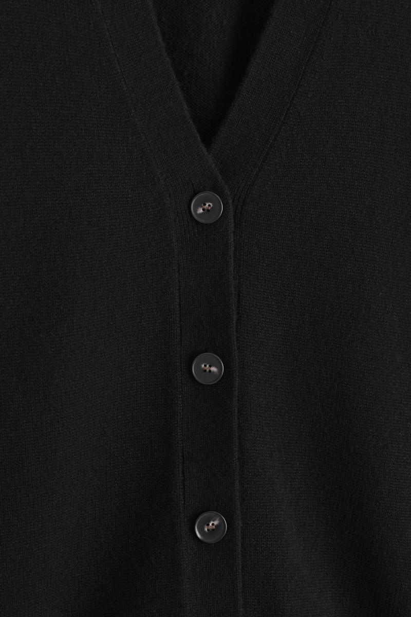 COS カシミヤVネックカーディガン