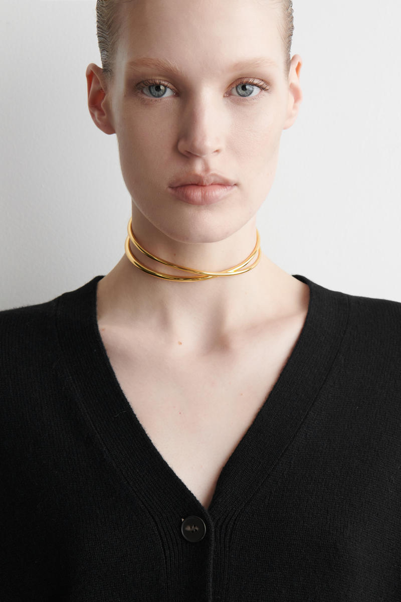 COS カシミヤVネックカーディガン