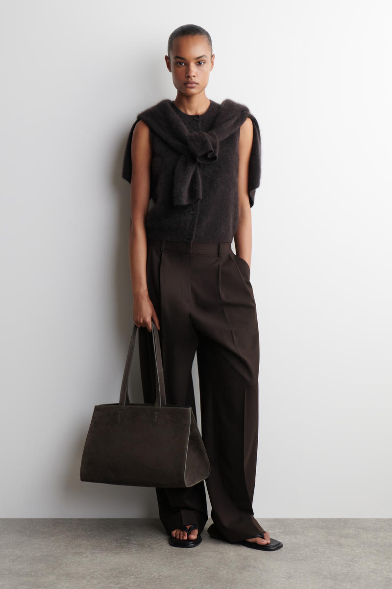 COS ギャラリートートバッグ - スエード