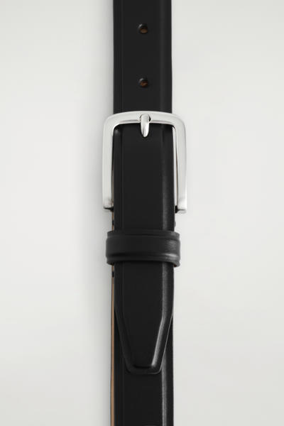 COS エンボスレザーベルト