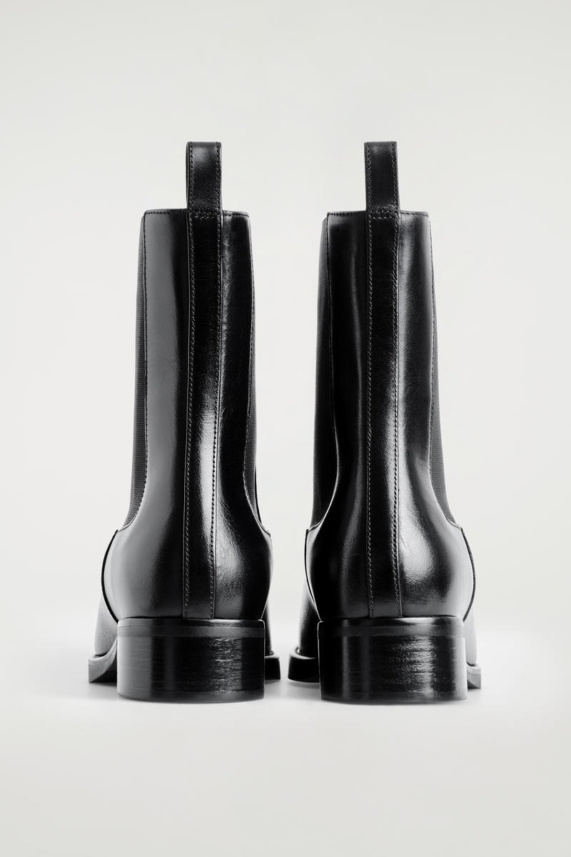 LEATHER CHELSEA BOOTS レザーチェルシーブーツ|COS コス 公式 LEATHER CHELSEA BOOTS レザーチェルシーブーツ|COS コス 公式