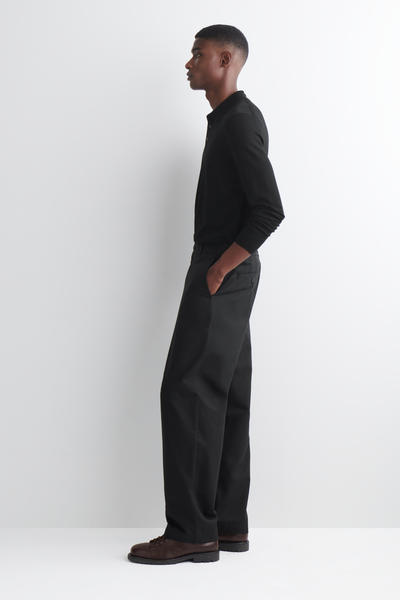 COS コットンチノパンツ - ストレートレッグ