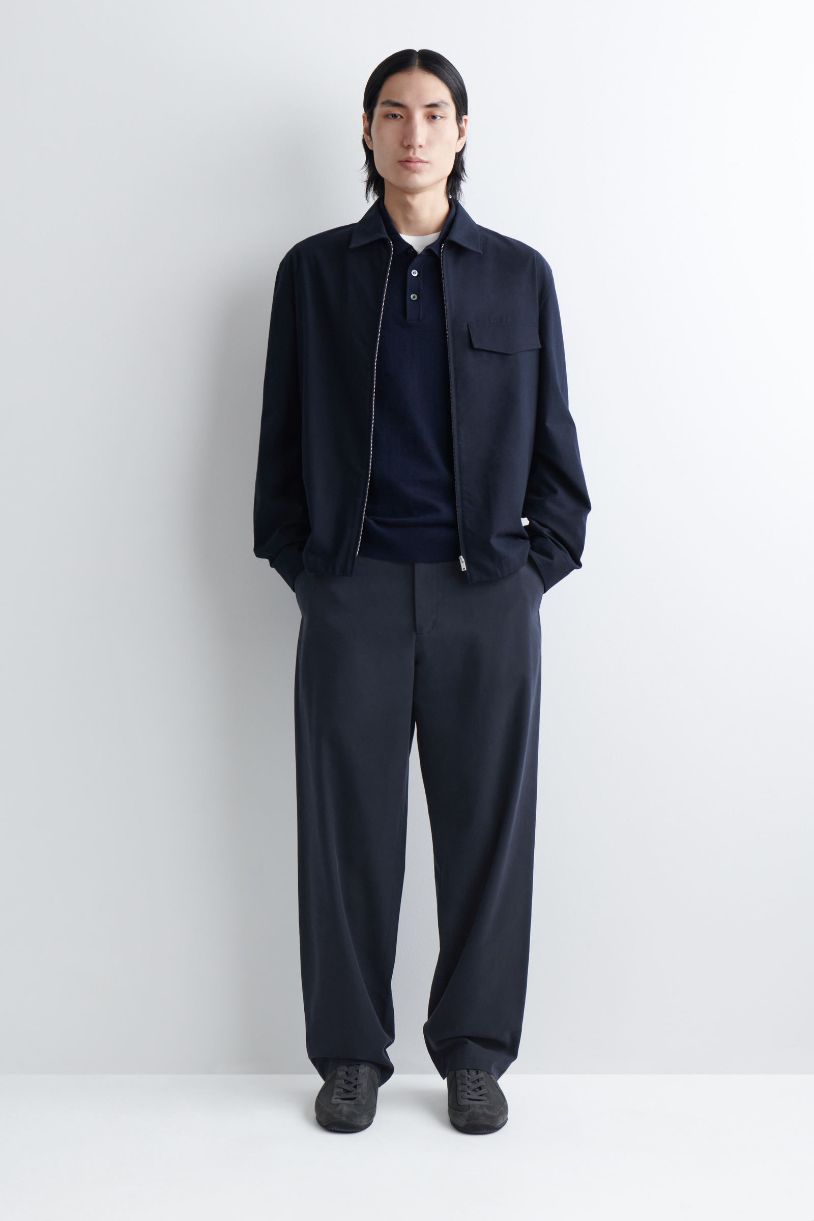COTTON STRAIGHT-LEG CHINOS コットンチノパンツ - ストレートレッグ 