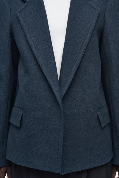 COS オーバーサイズ デニムルックブレザー