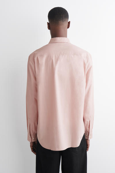 COS リラックスピマコットンポプリンシャツ