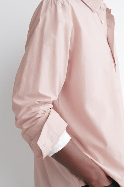 COS リラックスピマコットンポプリンシャツ