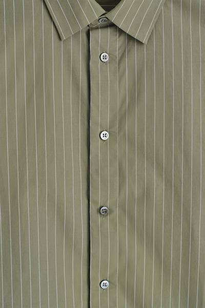 COS リラックスピマコットンポプリンシャツ