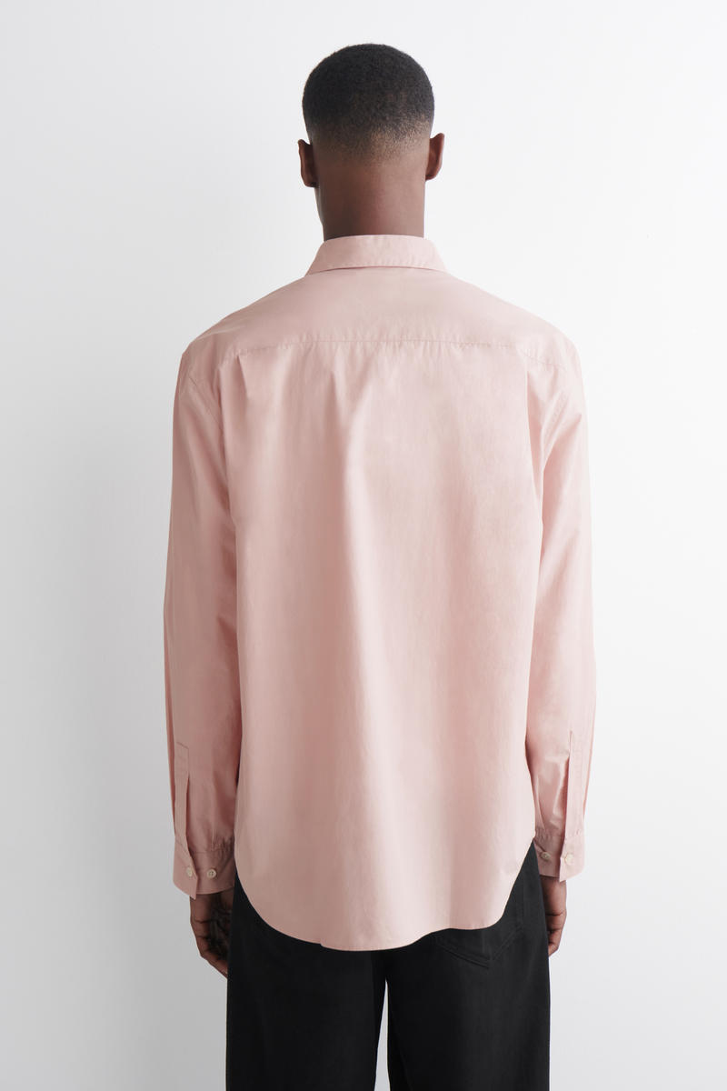 COS リラックスピマコットンポプリンシャツ