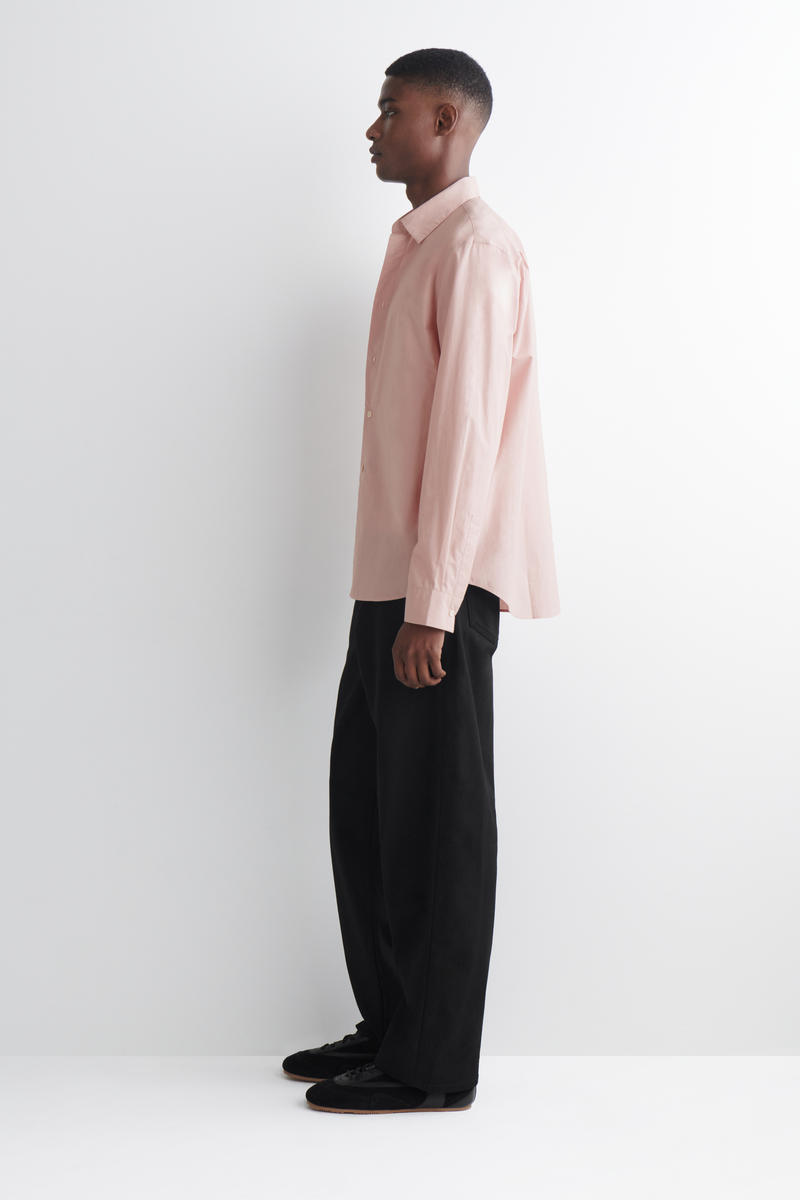 COS リラックスピマコットンポプリンシャツ