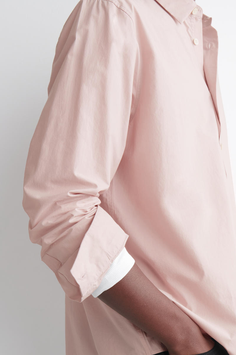 COS リラックスピマコットンポプリンシャツ