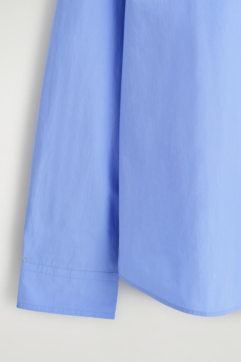 COS リラックスピマコットンポプリンシャツ