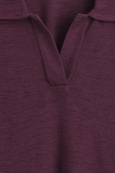 COS メリノウールポロシャツ