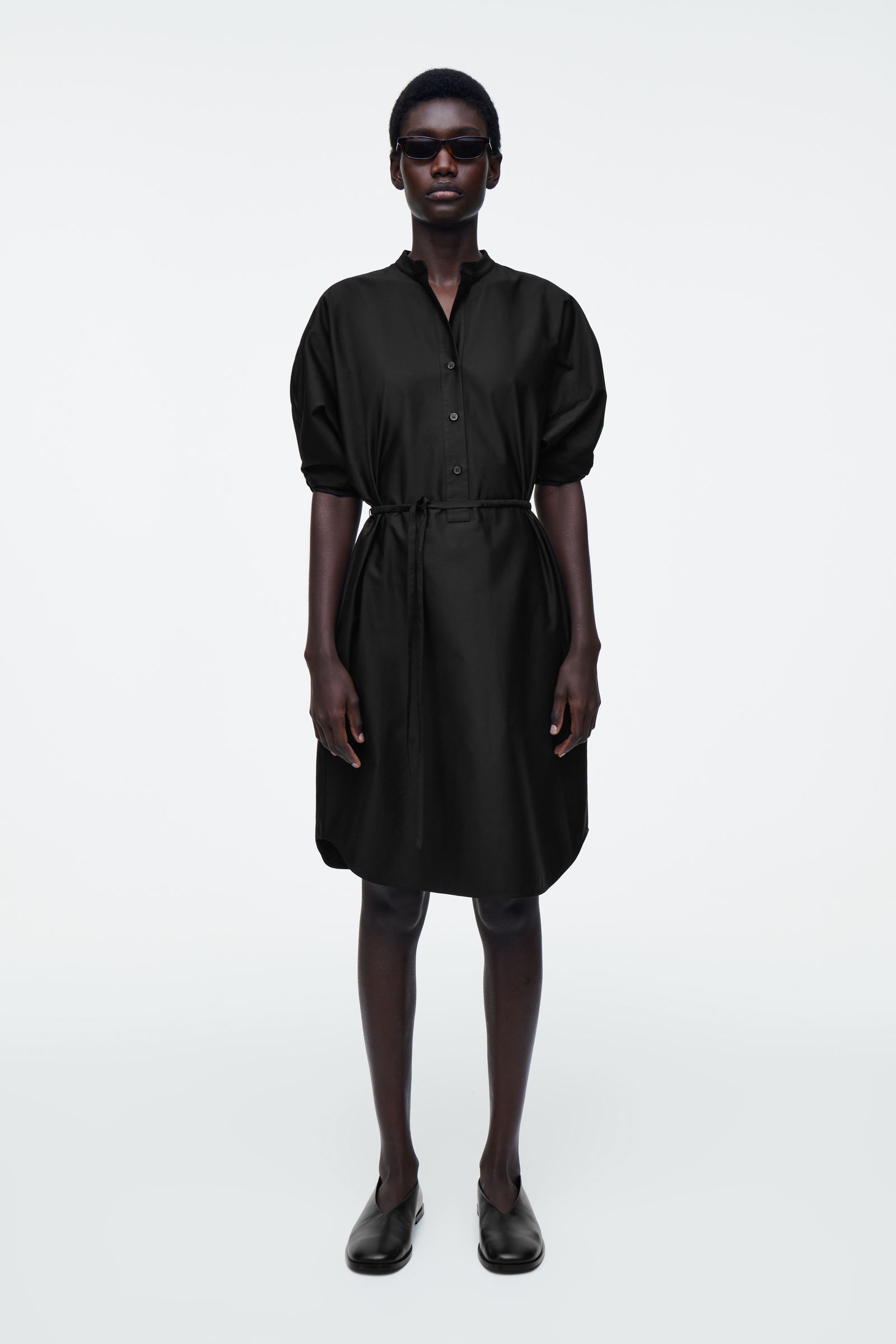 BELTED MIDI SHIRT DRESS ベルテッドミディシャツワンピース｜COS コス