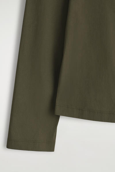 COS コットン長袖トップス