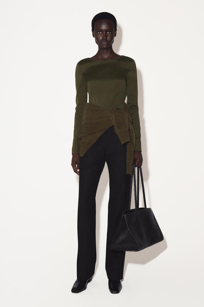 COS コットン長袖トップス