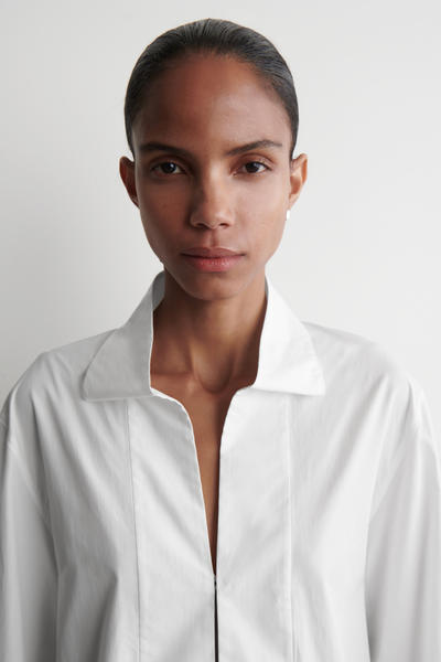 COS オーバーサイズコットンシャツ