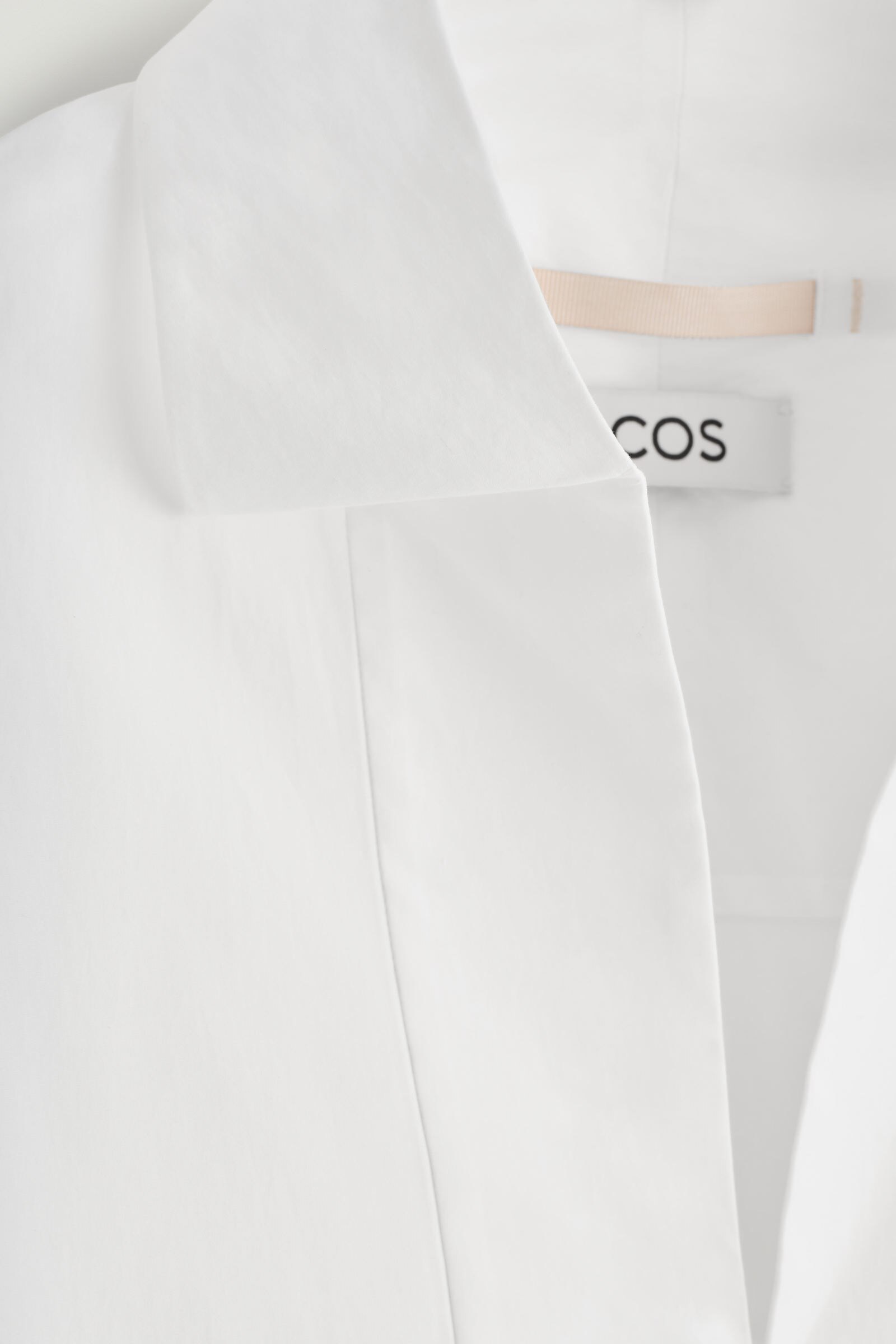 EXAGGERATED COTTON SHIRT オーバーサイズコットンシャツ ホワイト 