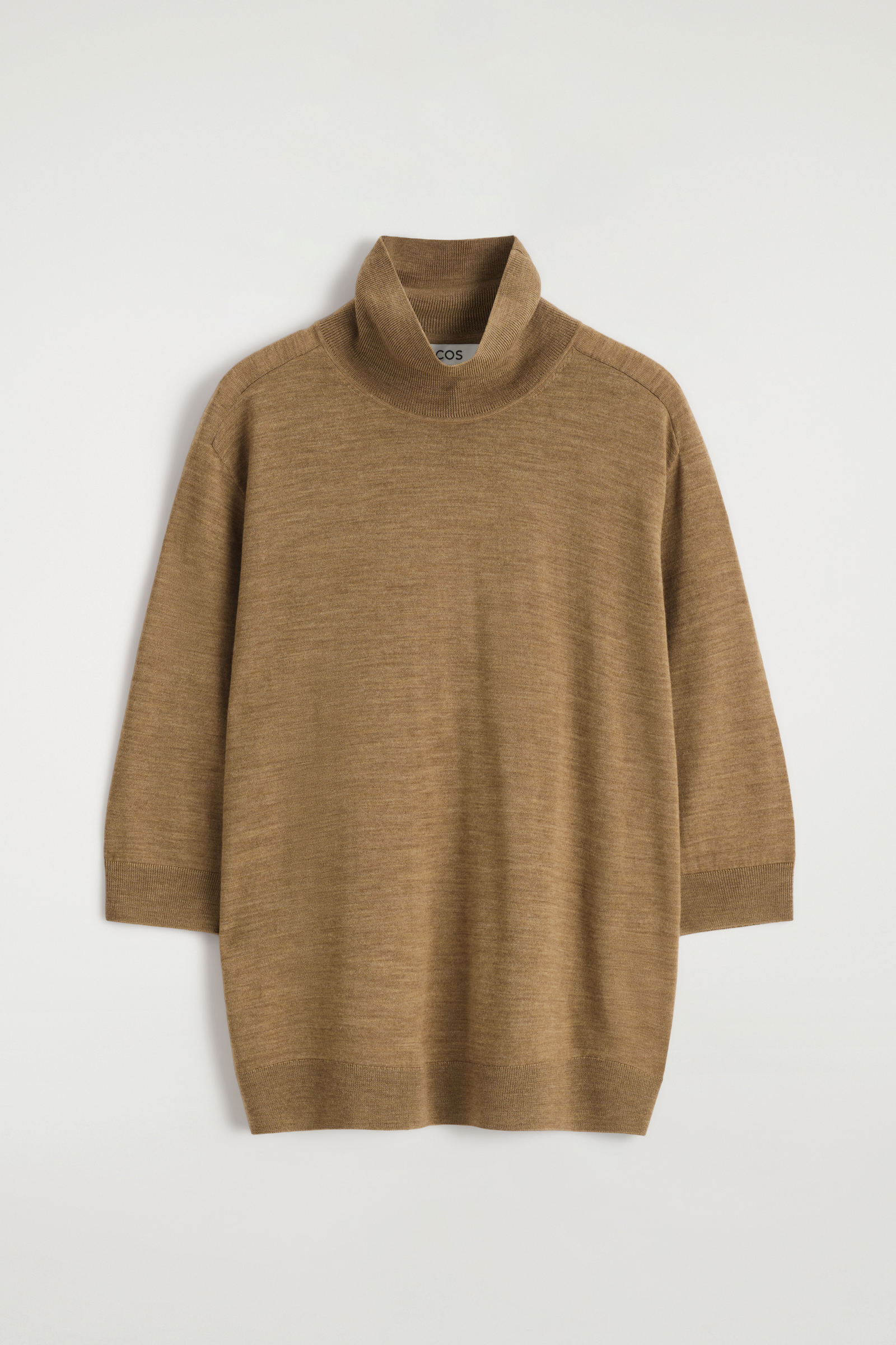 MERINO WOOL ROLL-NECK JUMPER メリノウールタートルネックセーター 