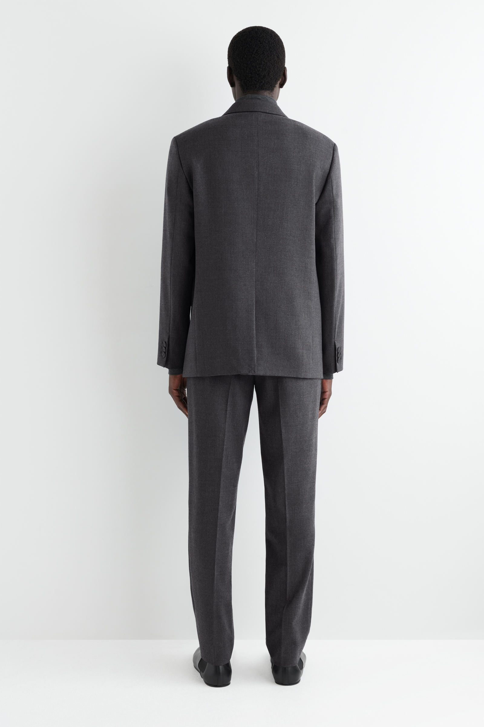 SINGLE-BREASTED WOOL BLAZER シングルブレストウールブレザー