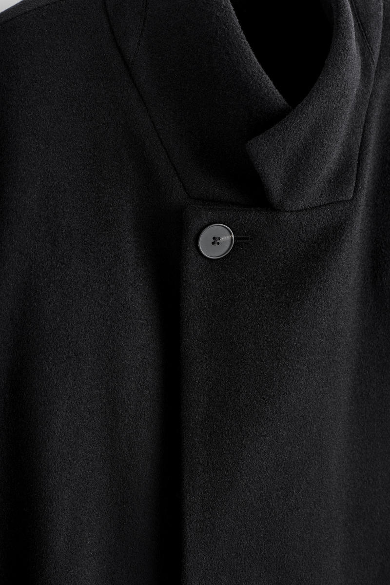 TAILORED WOOL COAT テーラードウールコート ブラック｜COS コス 公式