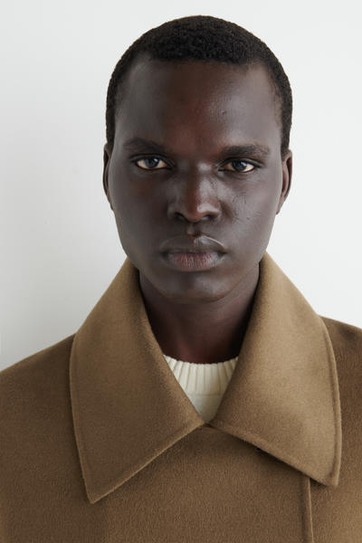 COS ダブルフェイスウールピーコート