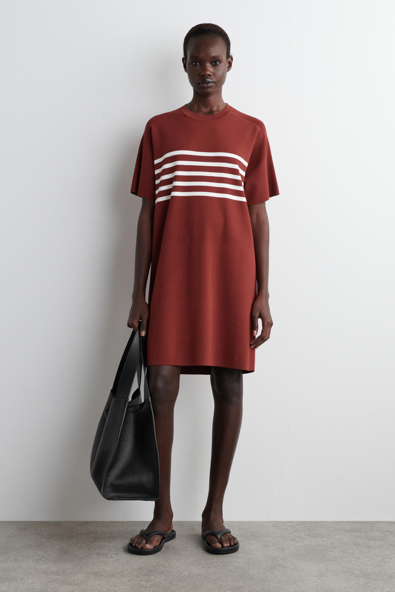 COS ニットTシャツドレス