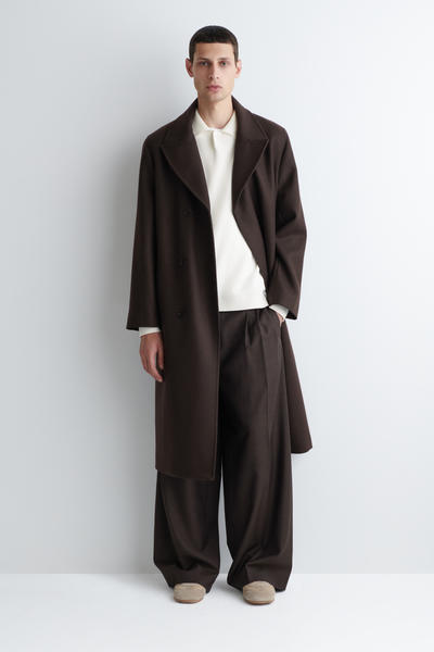 COS ハニカムニットポロシャツ