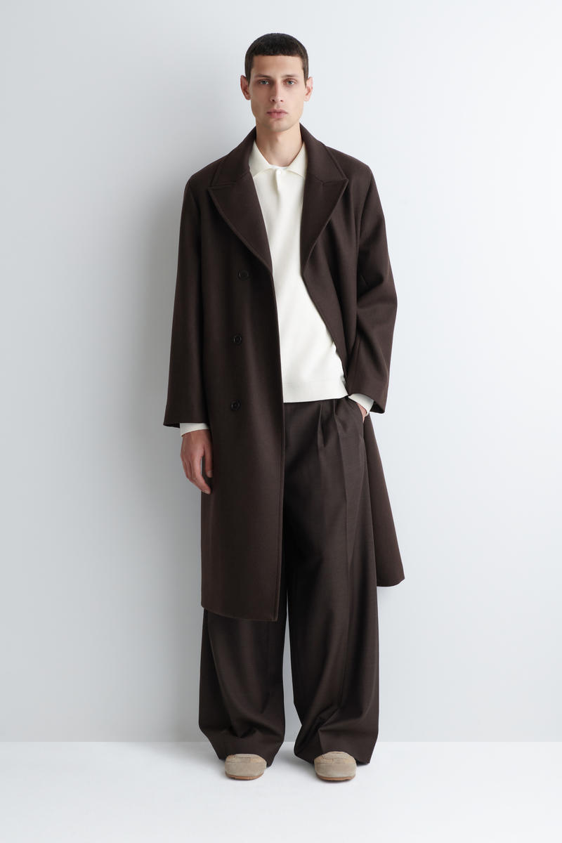 COS ハニカムニットポロシャツ