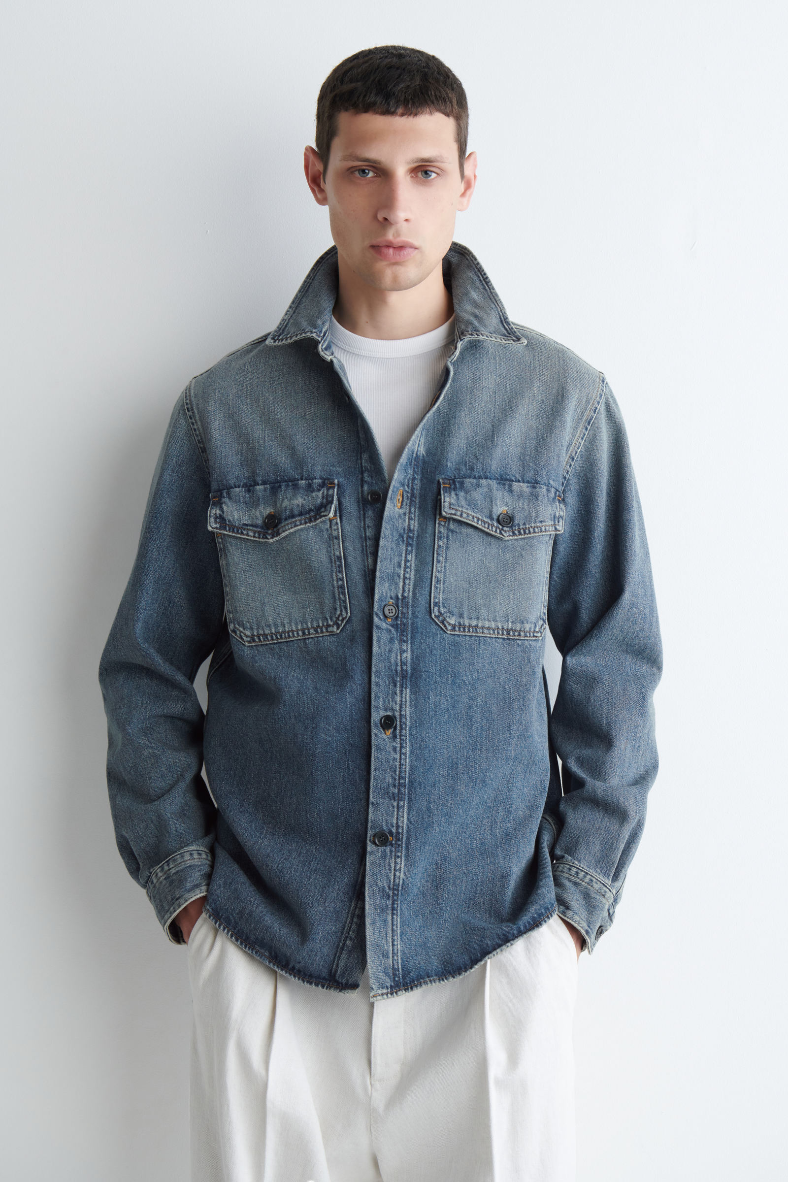 DENIM SHIRT デニムシャツ｜COS コス 公式オンラインストア