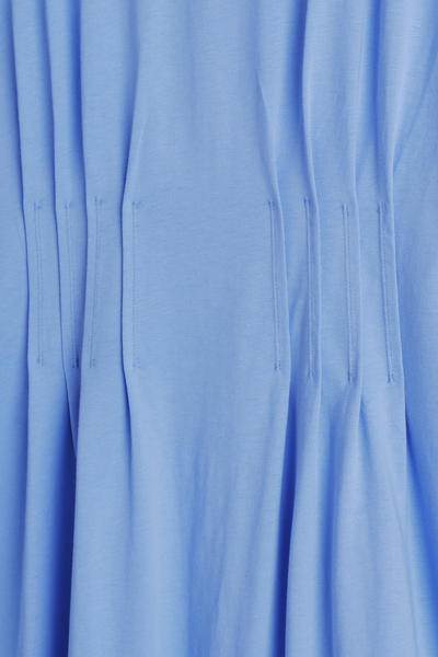 COS ピンタックコットンミニドレス