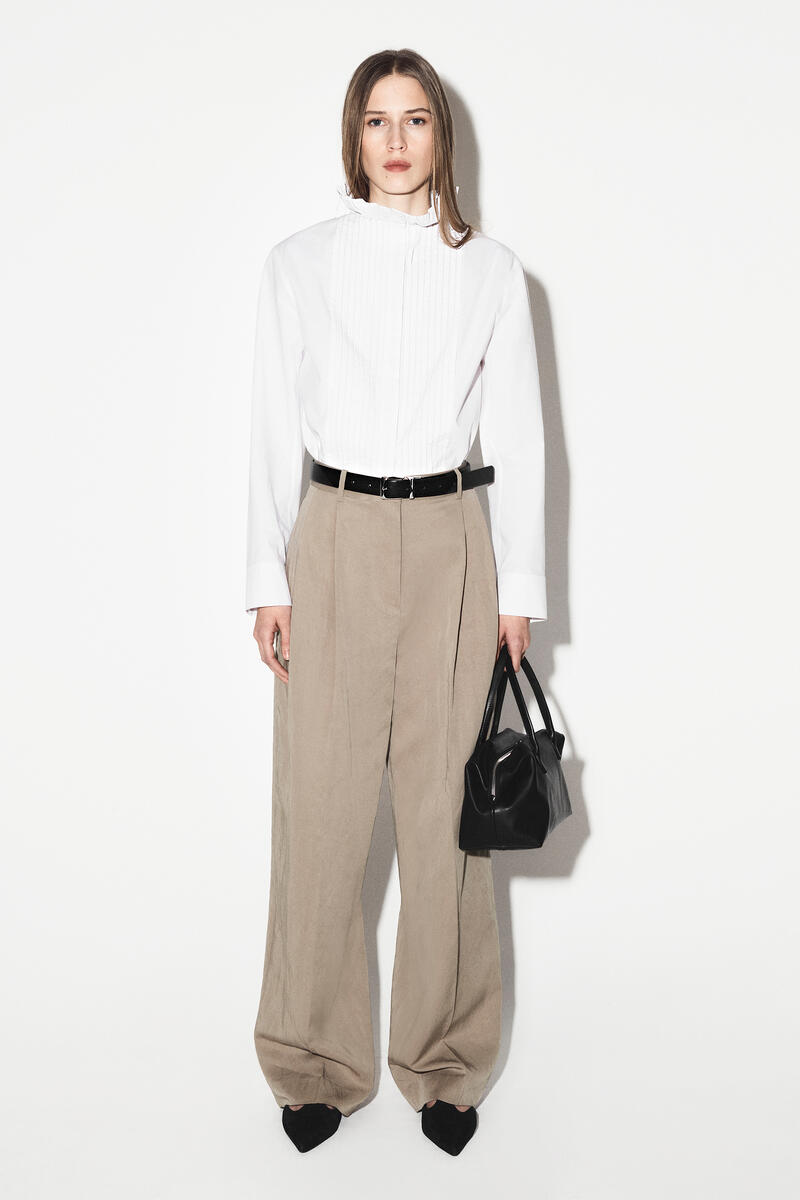 RELAXED FLUID WIDE-LEG TROUSERS リラックス フルイドワイドレッグ