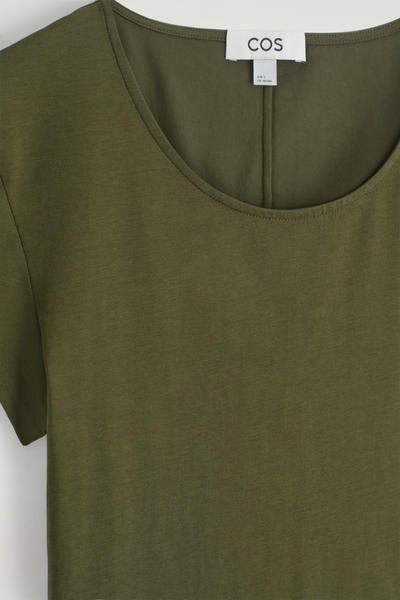 COS ニットスクープネックTシャツ