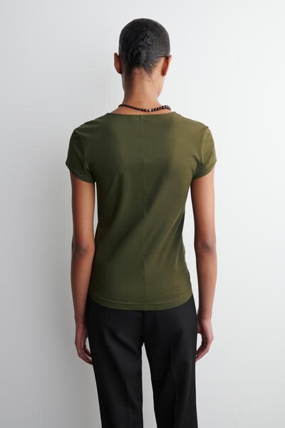 COS ニットスクープネックTシャツ