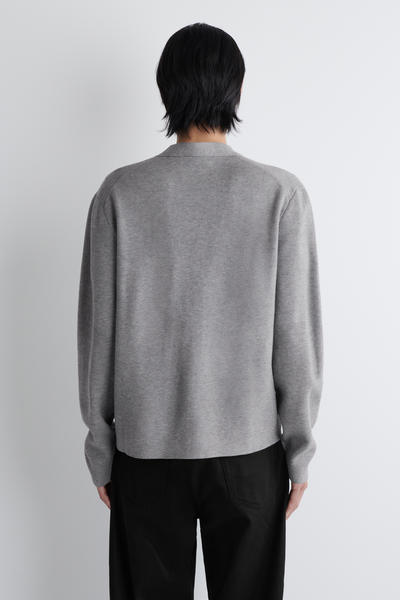 COS ダブルフェイスニットカーディガン