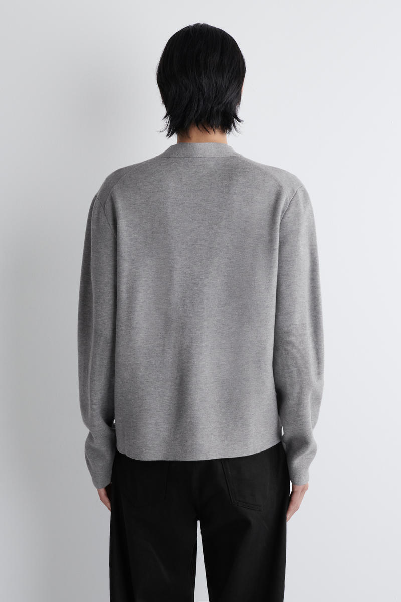 COS ダブルフェイスニットカーディガン