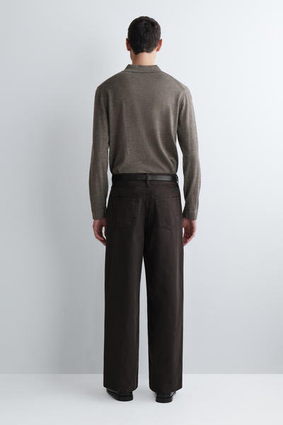 COS ワイドレッグデニムパンツ