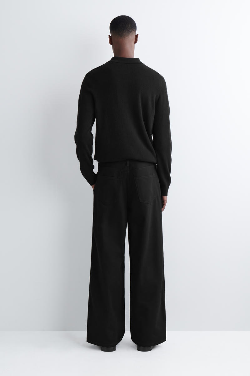 COS ワイドレッグデニムパンツ