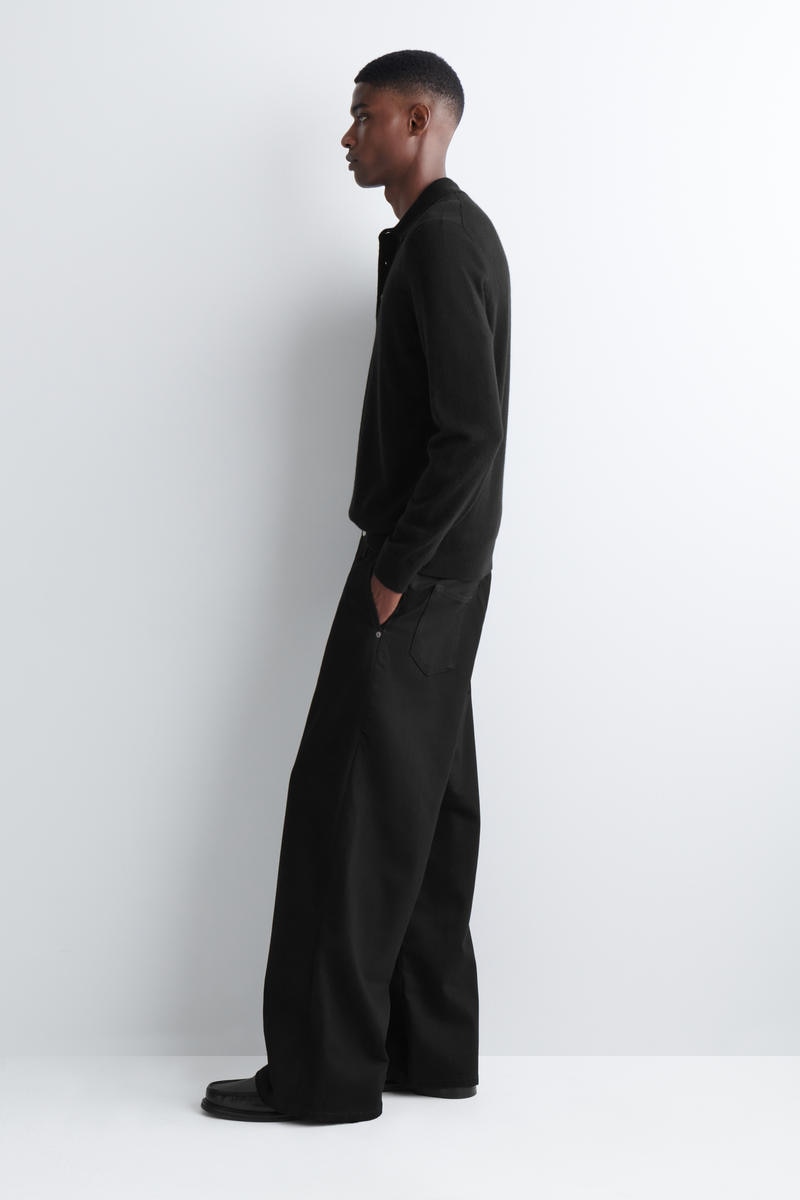 COS ワイドレッグデニムパンツ