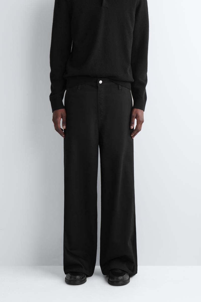 COS ワイドレッグデニムパンツ