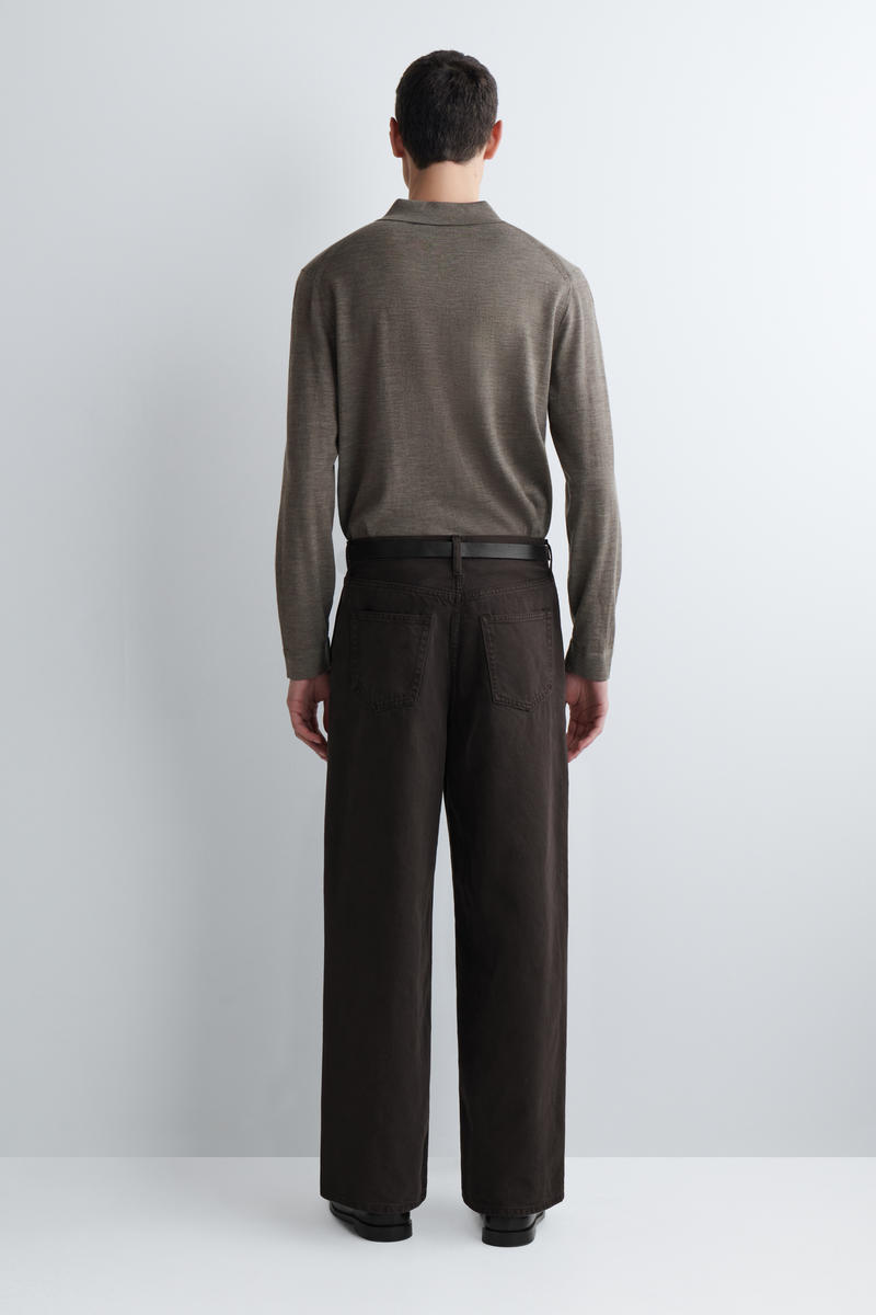 COS ワイドレッグデニムパンツ