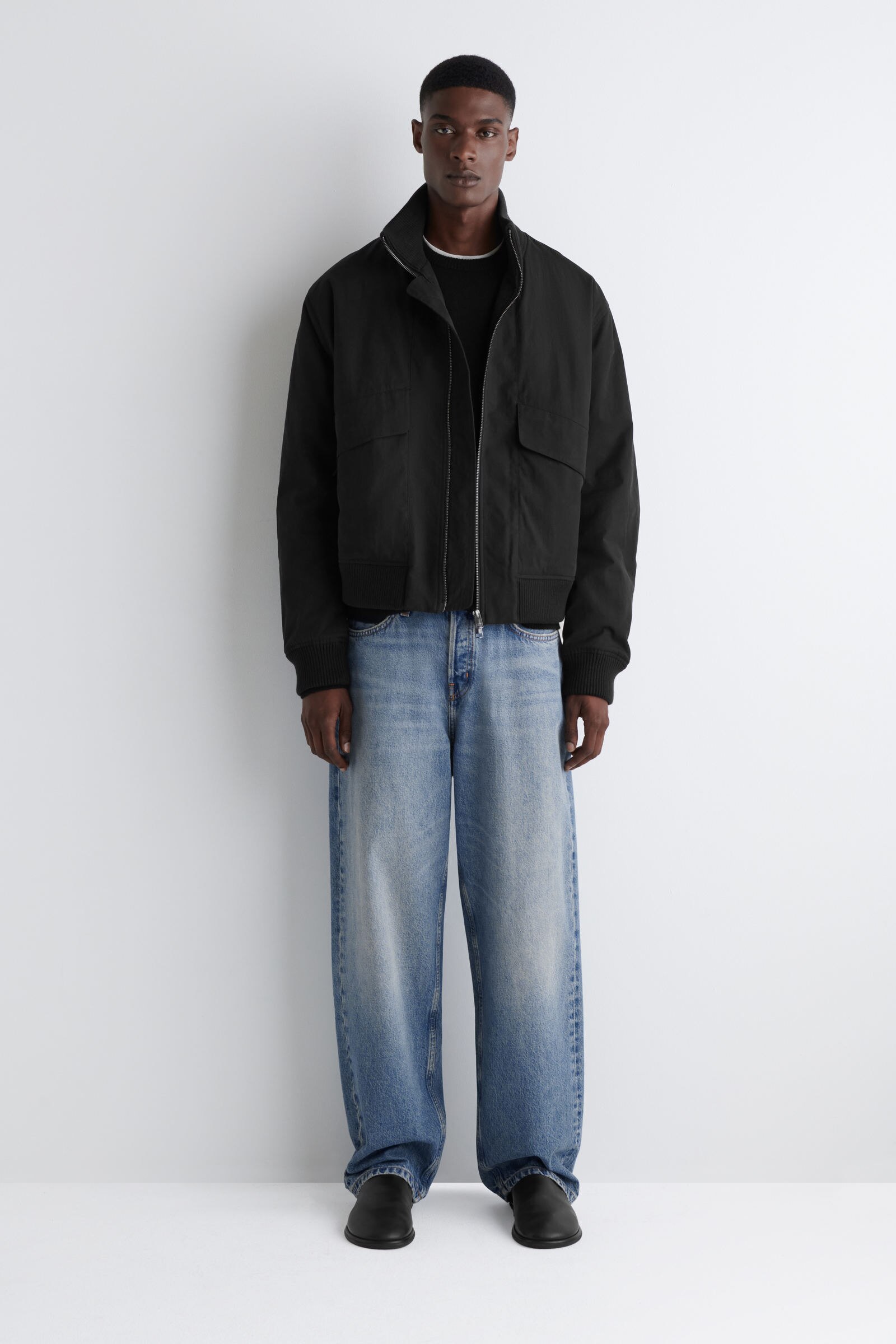 COS フライトジャケット パッド入り綿フライトジャケット（ブルゾン）｜COS（コス）の