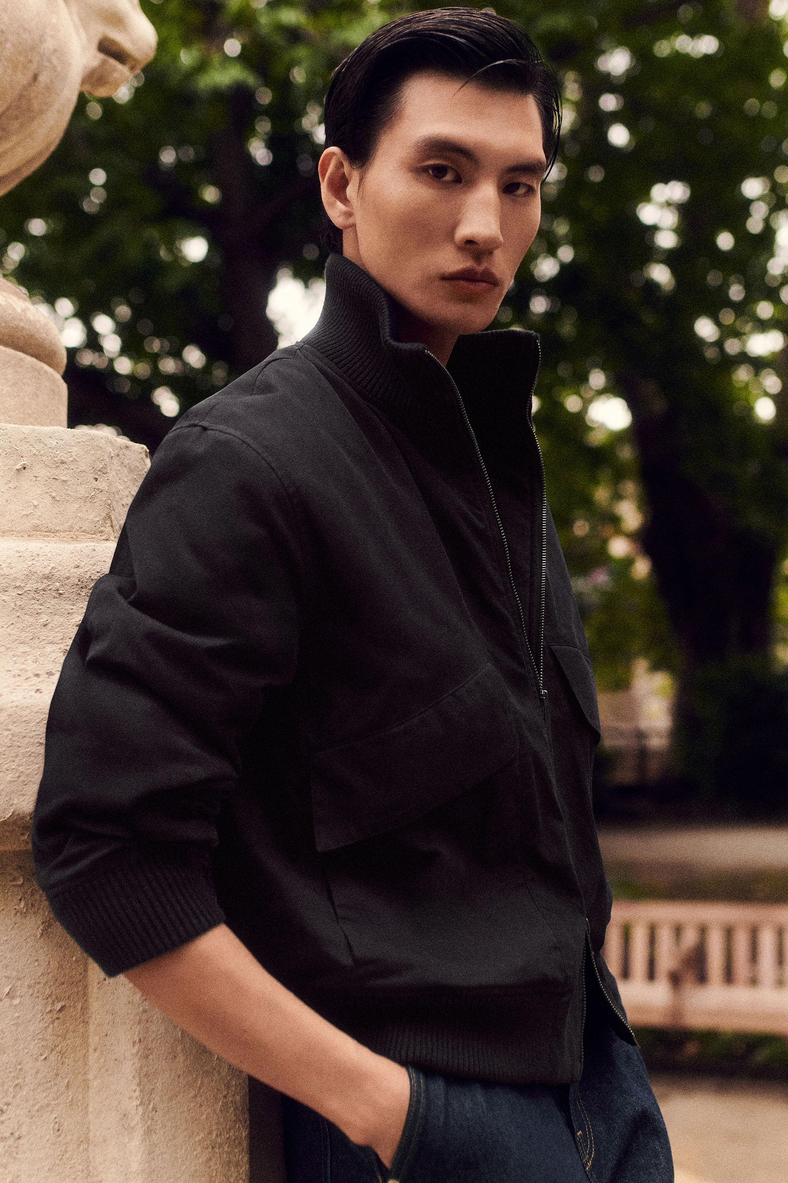 PADDED COTTON FLIGHT JACKET パッド入り綿フライトジャケット