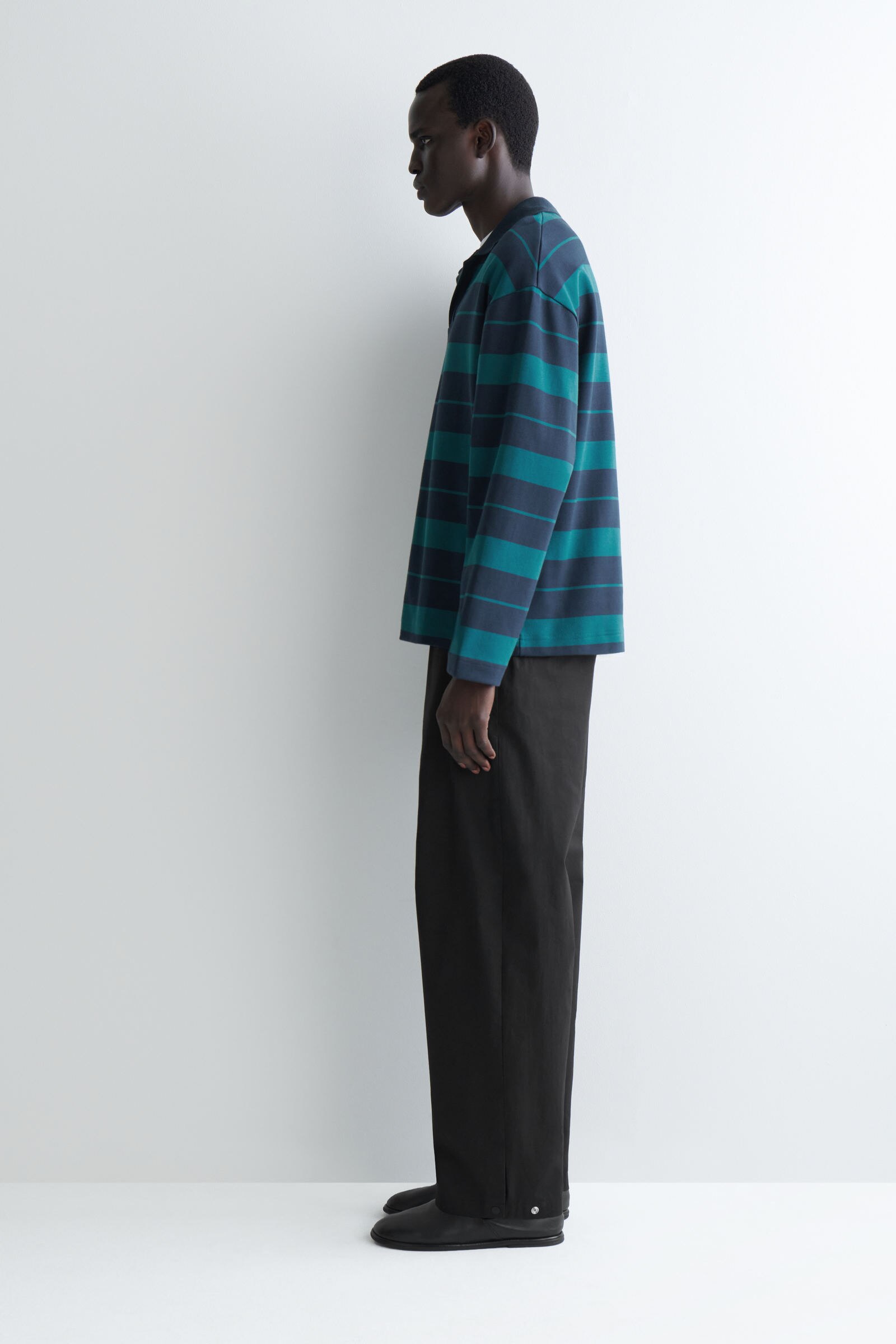 OVY ラグビーシャツ　XL メンズ【ovys公式】刺繍ラグビーシャツ／EMB RUGBY SHIRT – ovys