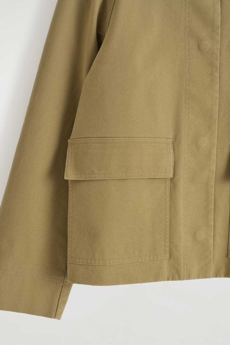 COS コットンユーティリティジャケット