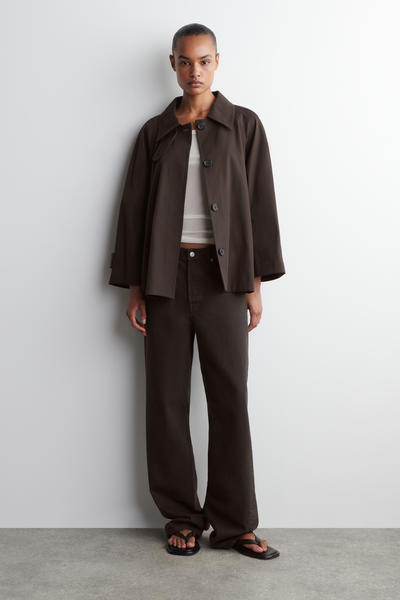 COS Aライントレンチジャケット