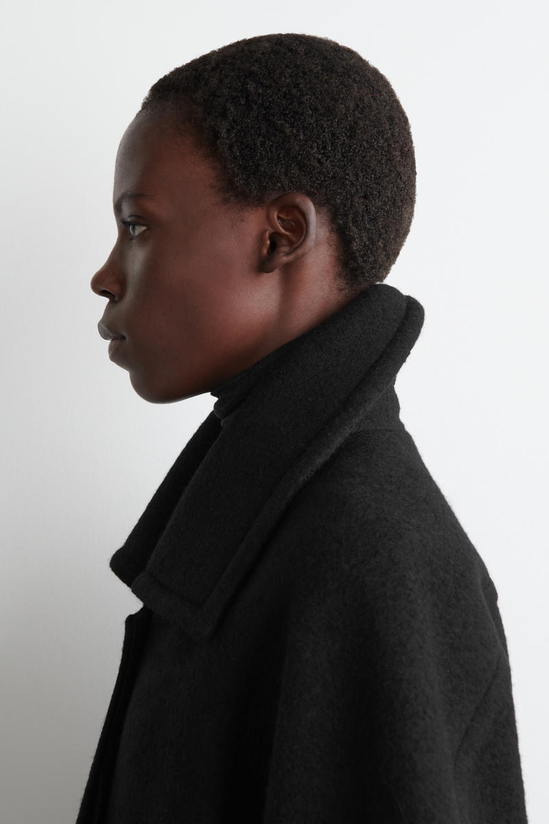 OVERSIZED BOILED-WOOL JACKET オーバーサイズ ボイルウールジャケット