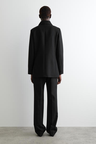 COS テーラードウールブレンドジャケット